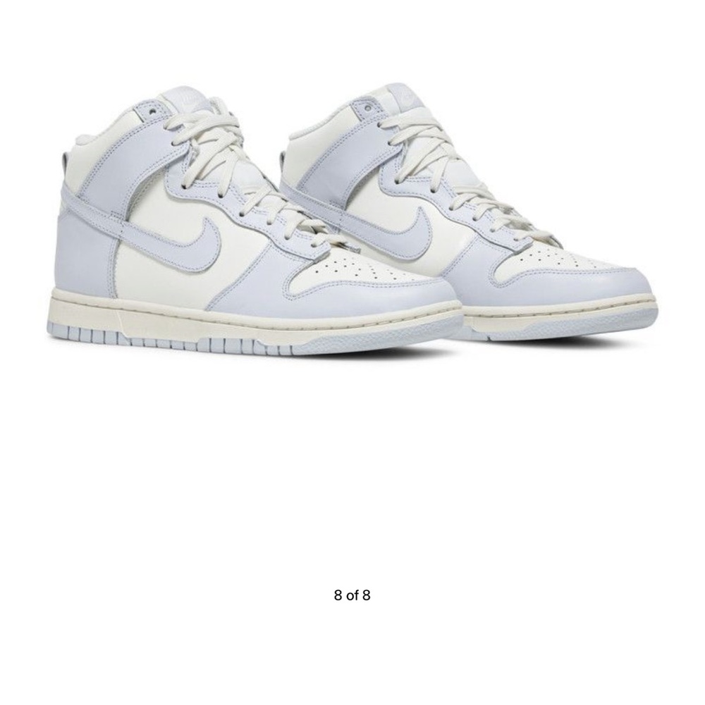 Nike Dunk High Sneakers in football grey